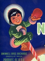 Up North Apple Label