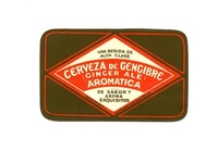 Cerveza de Gengibre - Ginger Beer Soda Label
