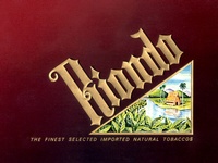 Riondo Cigar label