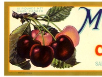 Marion Cherries Label