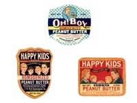 Georgia Peanut Butter Labels