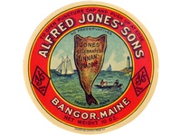 Alfred Jones' Sons Finnan Haddie Label